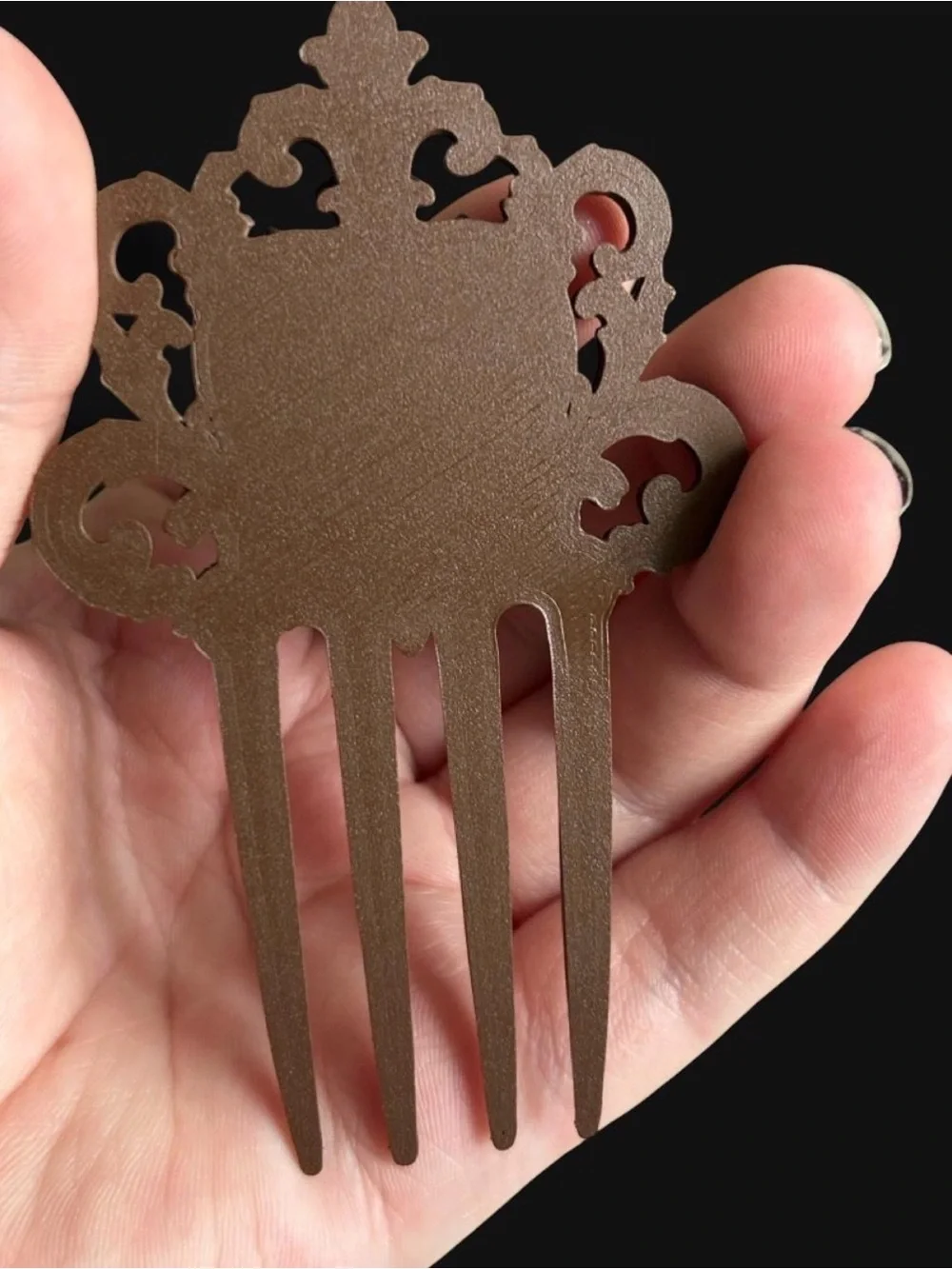 3D printed hair pin!